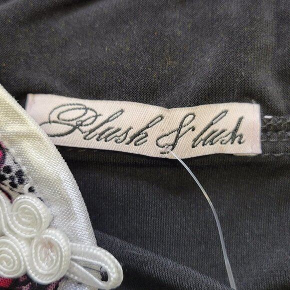 Chinese Mandarin Collar Dress Chinese Cheongsam Style Sleeveless- Size S/M - Picture 14 of 14